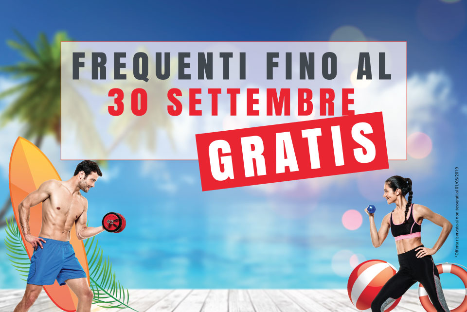 Frequenti GRATIS 30 settembre una delle 11 palestre GimFIVE