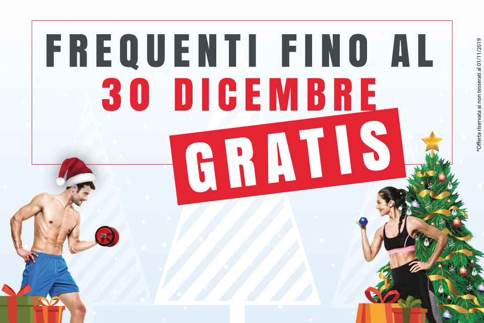 Frequenti Gratis fino al 30 Dicembre GimFIVE