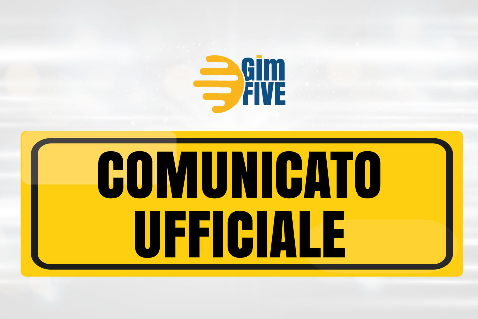 Comunicato-Ufficiale GimFIVE San Sisto